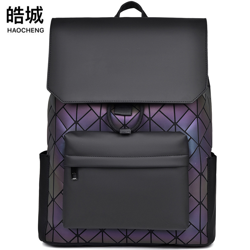 2024 nueva mochila de computadora para hombre Lingge de moda, mochila de viaje de reducción de carga de gran capacidad, mochila escolar para estudiantes