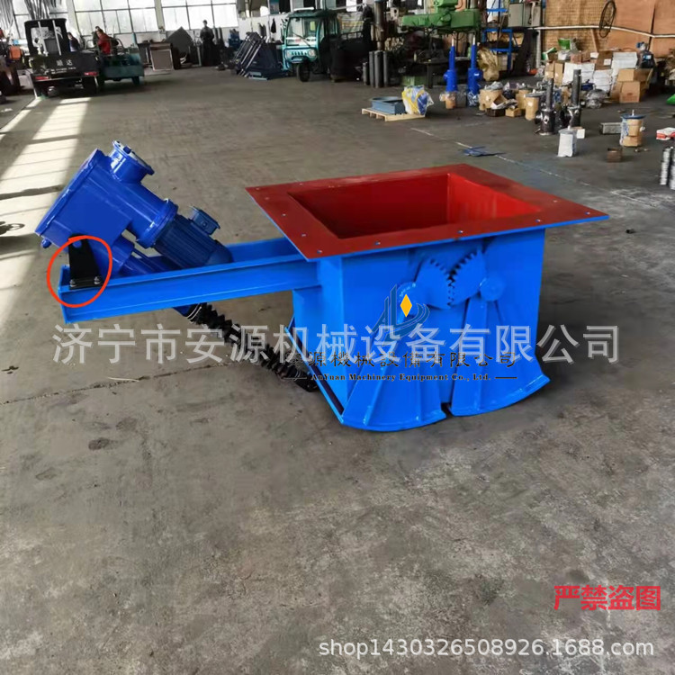 矿山鄂式放料阀  电液动弧形闸门 DEZ-500电液动鄂式闸阀