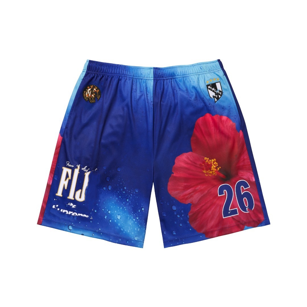 Supreme Fiji Soccer Shorts Multicolor