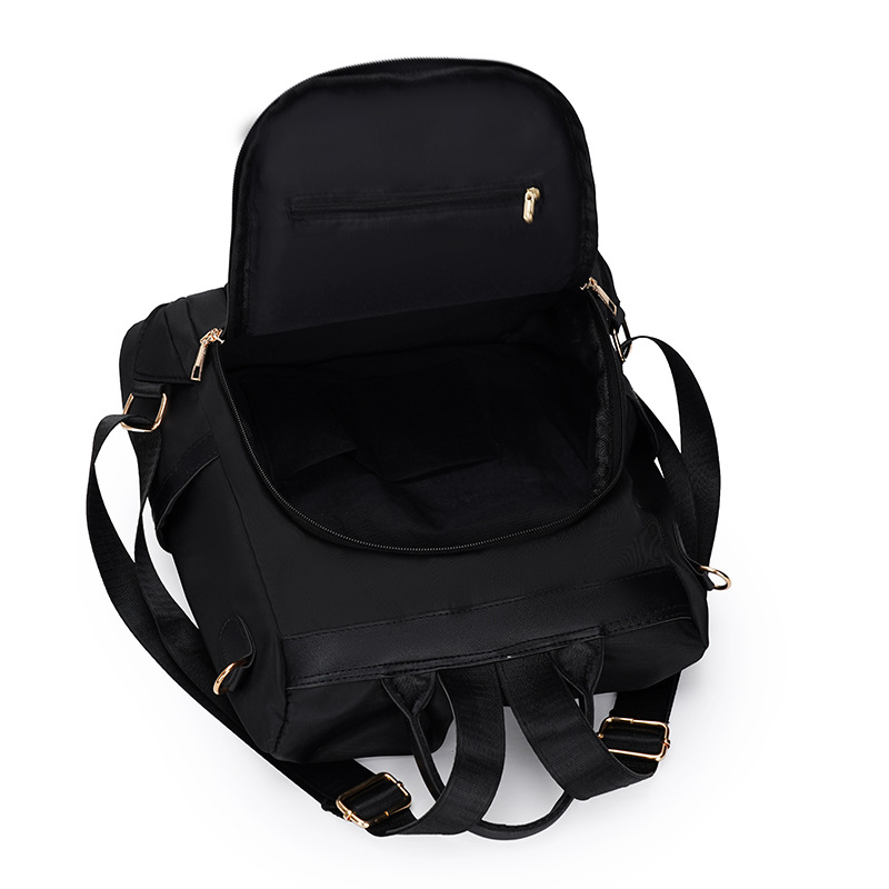 Fábrica al por mayor 2023 nueva mochila antirrobo casual para mujer moda contraste color al aire libre ligero mochila de doble uso marea