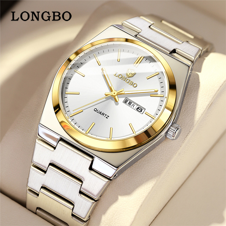 Swiss Brand Luxury Men's Watch New Ultra-Thin Waterproof Quartz Watch Live Broadcast Foreign Trade Hot Model Dropshipping