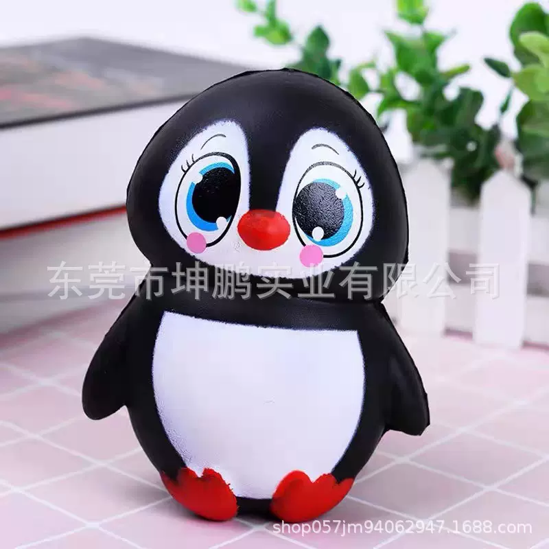 慢回弹玩具Squishy动物模型玩具企鹅模型儿童玩具厂家批发定 制