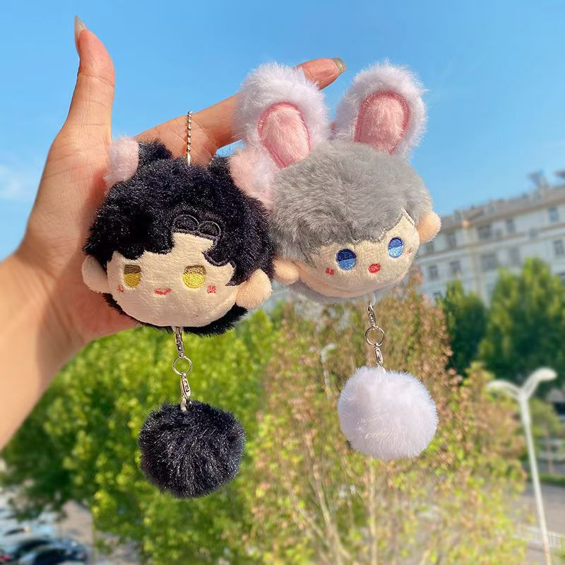 El amor y el espacio profundo chirriando alrededor de la muñeca de algodón de Shenzhen Shenzhen Xinghui, colgantes de grupo, llaveros de marea.