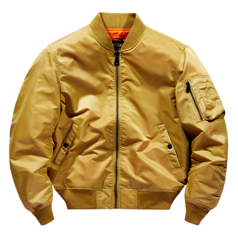 Chaqueta Bomber para Hombre, Estilo Nuevo de Primavera y Otoño, Chaqueta de Béisbol Corta Holgada, Unisex, Venta al por Mayor Transfronteriza