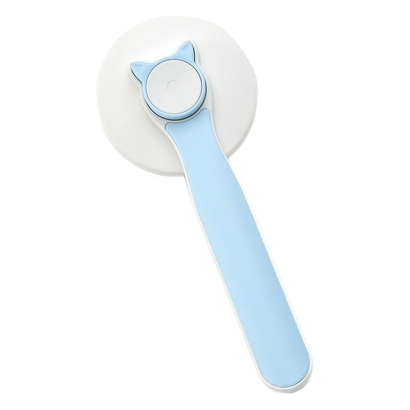 Fábrica al por mayor de un solo clic depilación peine para mascotas gato peine de eliminación de pelo peine de perro cepillo de pelo de peluche peine de eliminación de pelo peine de gato