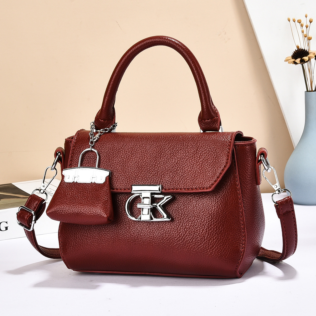 Bolso bandolera de todo fósforo estilo coreano simple y moderno mini bolso diagonal de moda de la fábrica bolso nuevo de verano