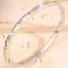 【142】Silver rectangular diamond