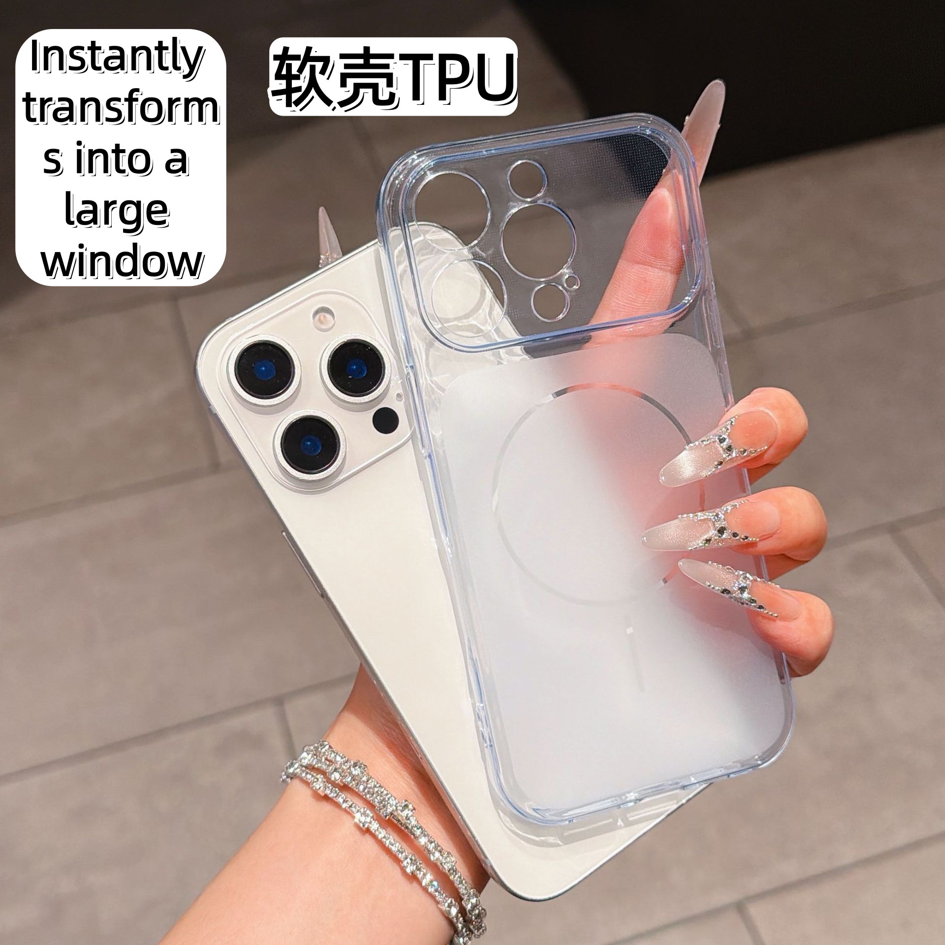 Funda Protectora para Celular iPhone 17 Pro Max y 16 de Silicona Antigolpes Mate