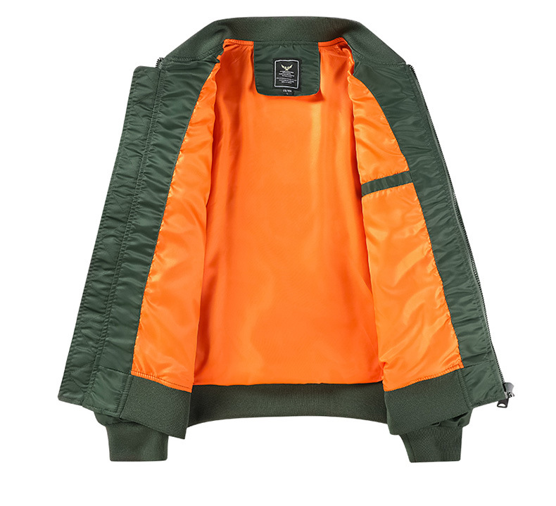 Men's Military Workwear Jacket In Olive Green For Every Season_voghion.com