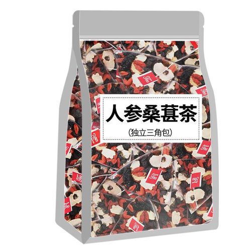 Ginseng and Mulberry Tea Tea Bags Mulberry Dried Wolfberry Red Dates Healthy Camellia Tea One Piece Dropshipping Ginseng Five Treasures Tea