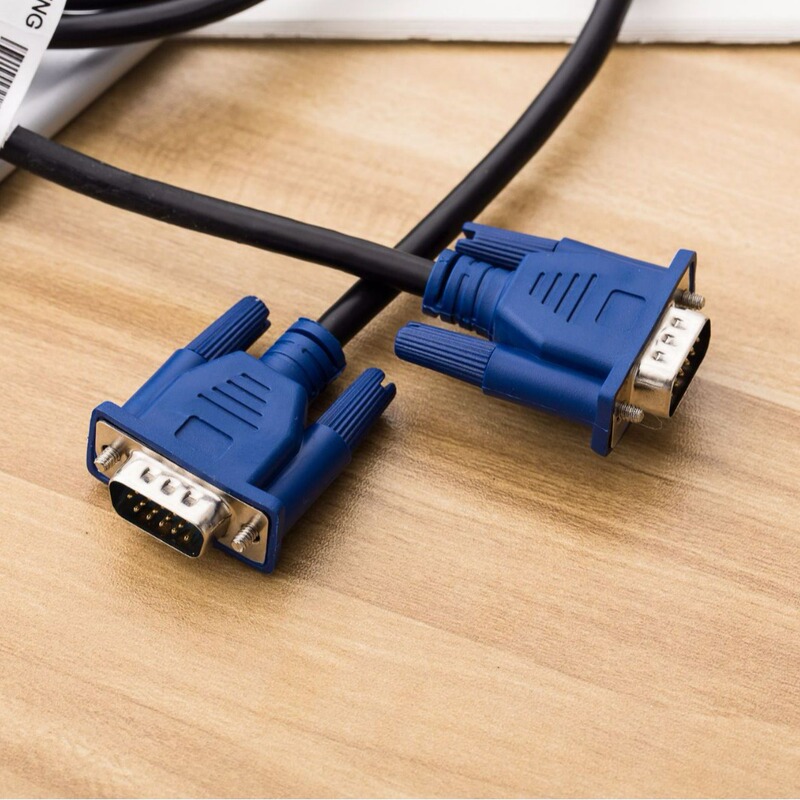 Jin Sanding Vga4+5 Hd Data Cable Vga Cable Computer Host Connection Monitor Video Cable Square Port Us Jin Sanding Vga4+5 Hd Data Cable Vga Cable Computer Host Connection Monitor Video Cable Square Port Us