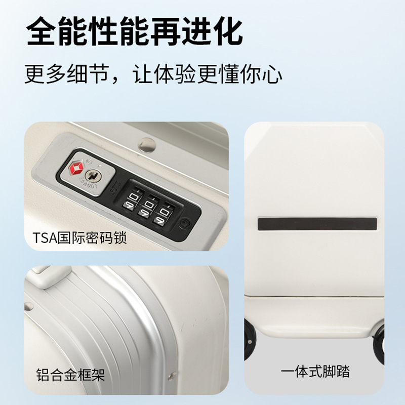 trend suitcase for traveling