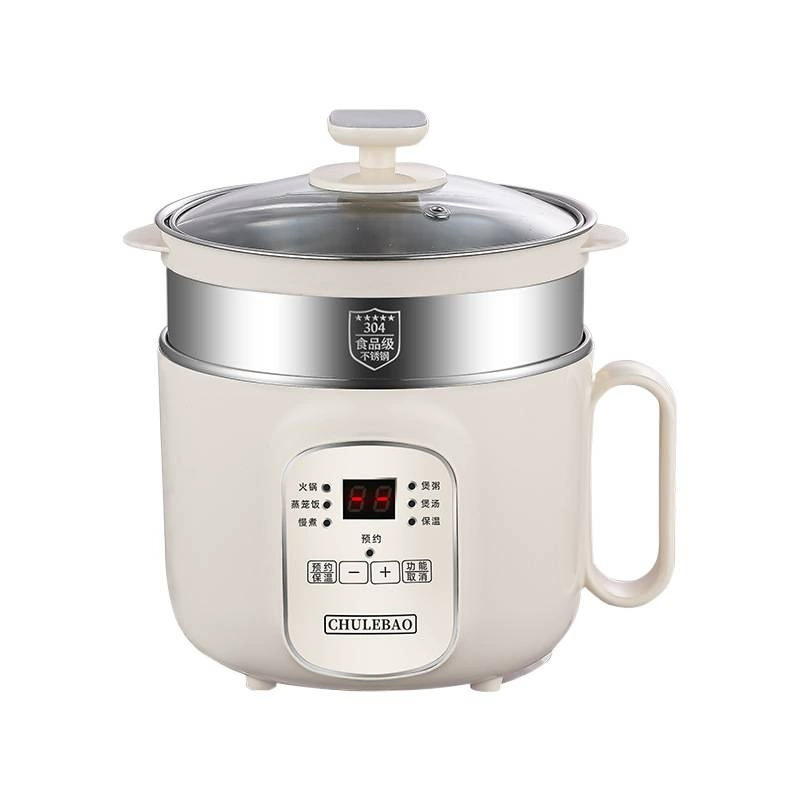 Мини-рисоварка на 2–3 человека, пищевой нержавеющий стальной электрический Cooker паровая интегрированная общежитие маленькая электрическая горшок