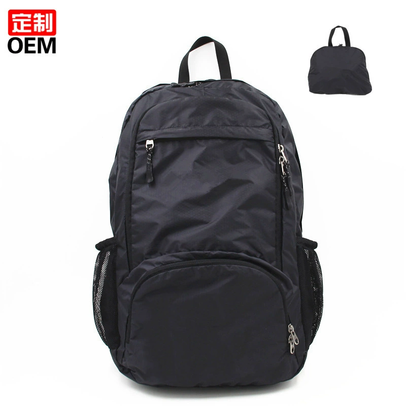 Ultra light waterproof folding backpack, handheld sports storage system, custom-made