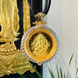 Thai Amulet Pendant, Luang Phor Chuen 2546, Elephant God