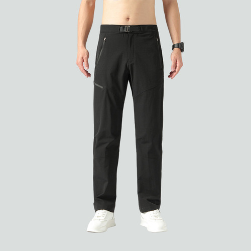 Spring Niaojia same style outdoor mountaineering breathable quick-drying pants men's thin elastic casual pants three-dimensional slim straight pants