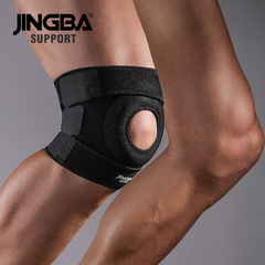 JINGBA knee pads, adult outdoor sports compression protective gear, running, basketball, high jump, rope skipping, ligament protection manufacturer
