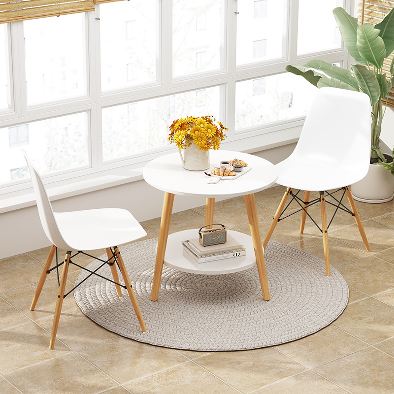 Silla Eames Silla de comedor silla de la computadora silla de plástico silla trasera moderna silla de Oficina Creativa minimalista Silla de negociación