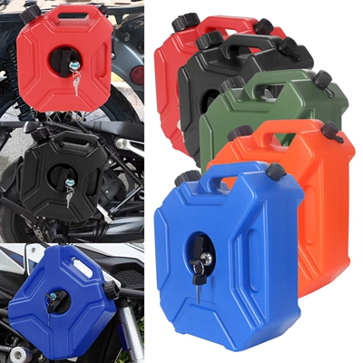 Avtomobil Motosiklet Ehtiyat Yanacaq Bakı 5L Kilidli Dizel Benzin