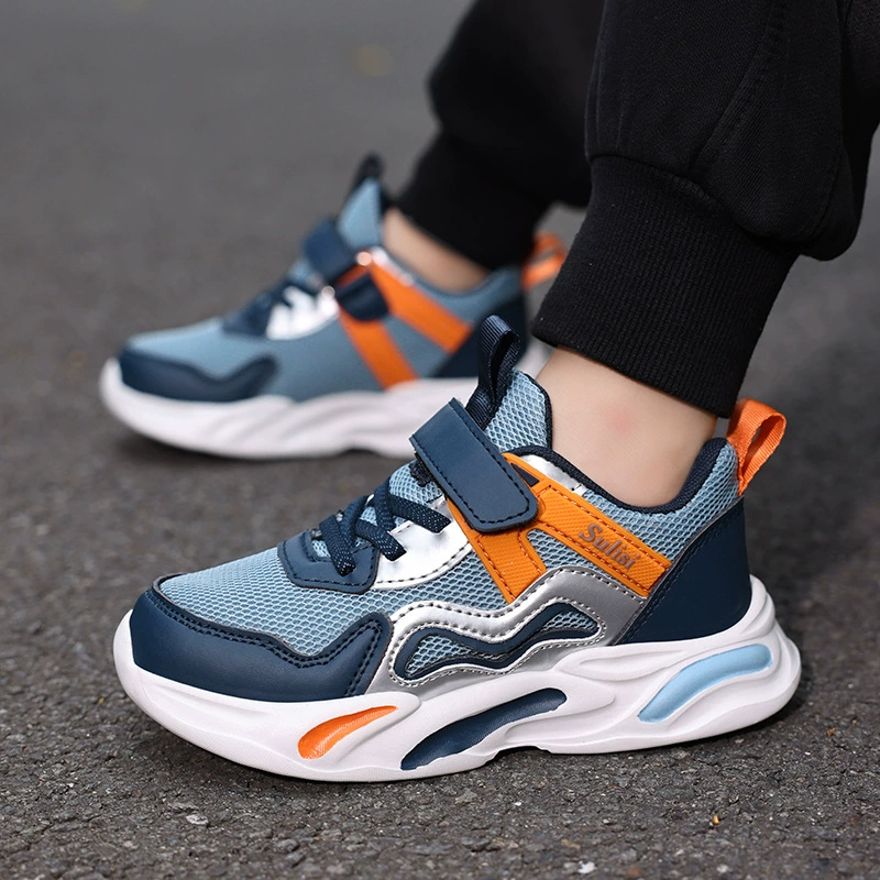 Summer breathable footwear for boys, children's sports shoes, for teenagers