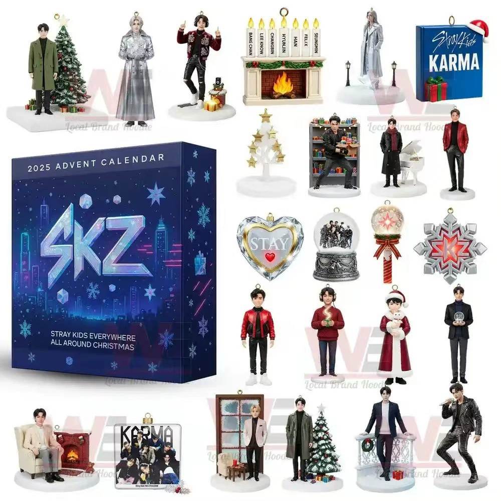 Кросс‑бордерский KPOP Blind Box 2025 календарь адвента Рождество Демон-охотник