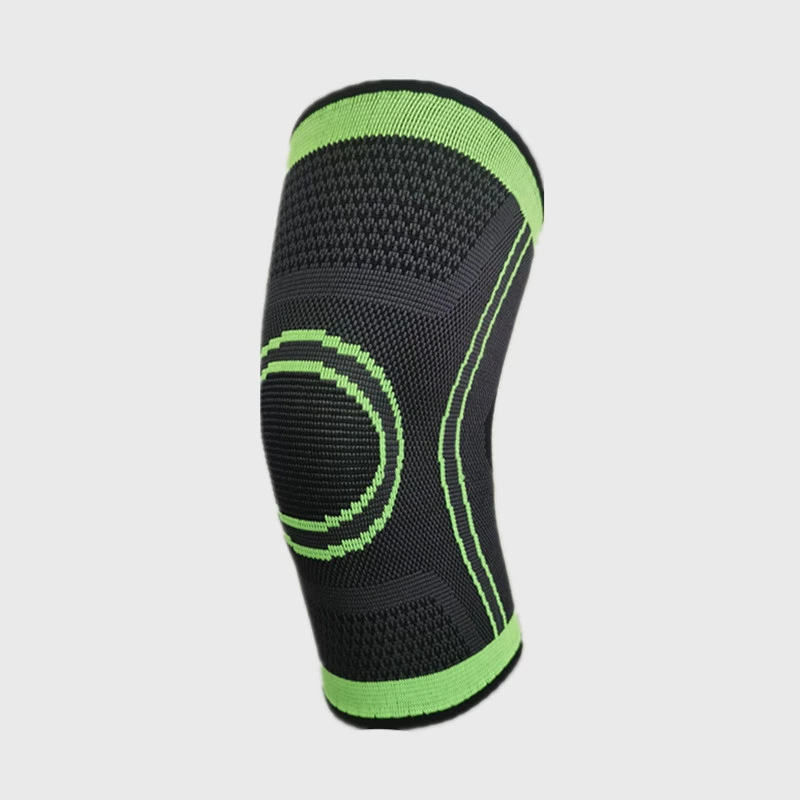 cinturón corto rodilla transpirable ligera compresión elástica tejido al aire libre ciclismo baloncesto protección de nylon