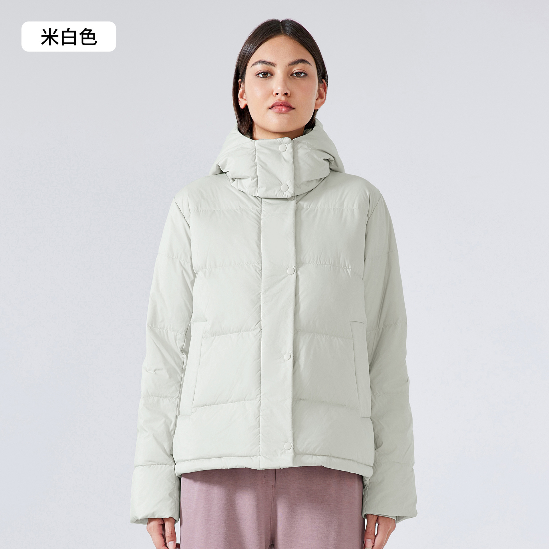 Gran tamaño encapuchado abrigo de algodón de invierno de mujer grueso abrigo de algodón 2024 nuevo estilo coreano suelto chaqueta de pan de algodón
