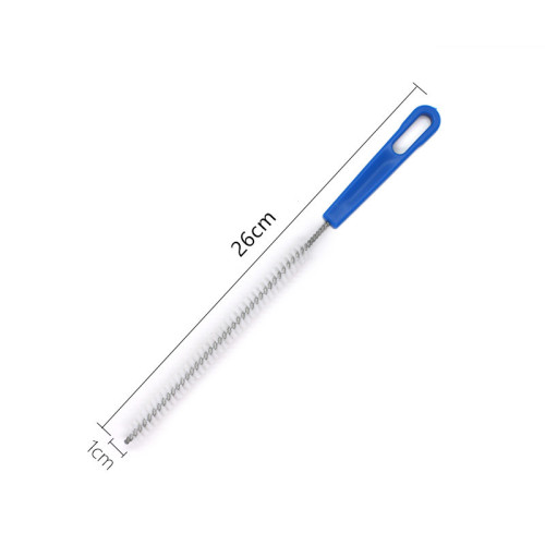 Lily root hole brush, wash lotus root brush, frosting tip brush, clean milk bottles cups straws brush, stainless steel cleaning brush