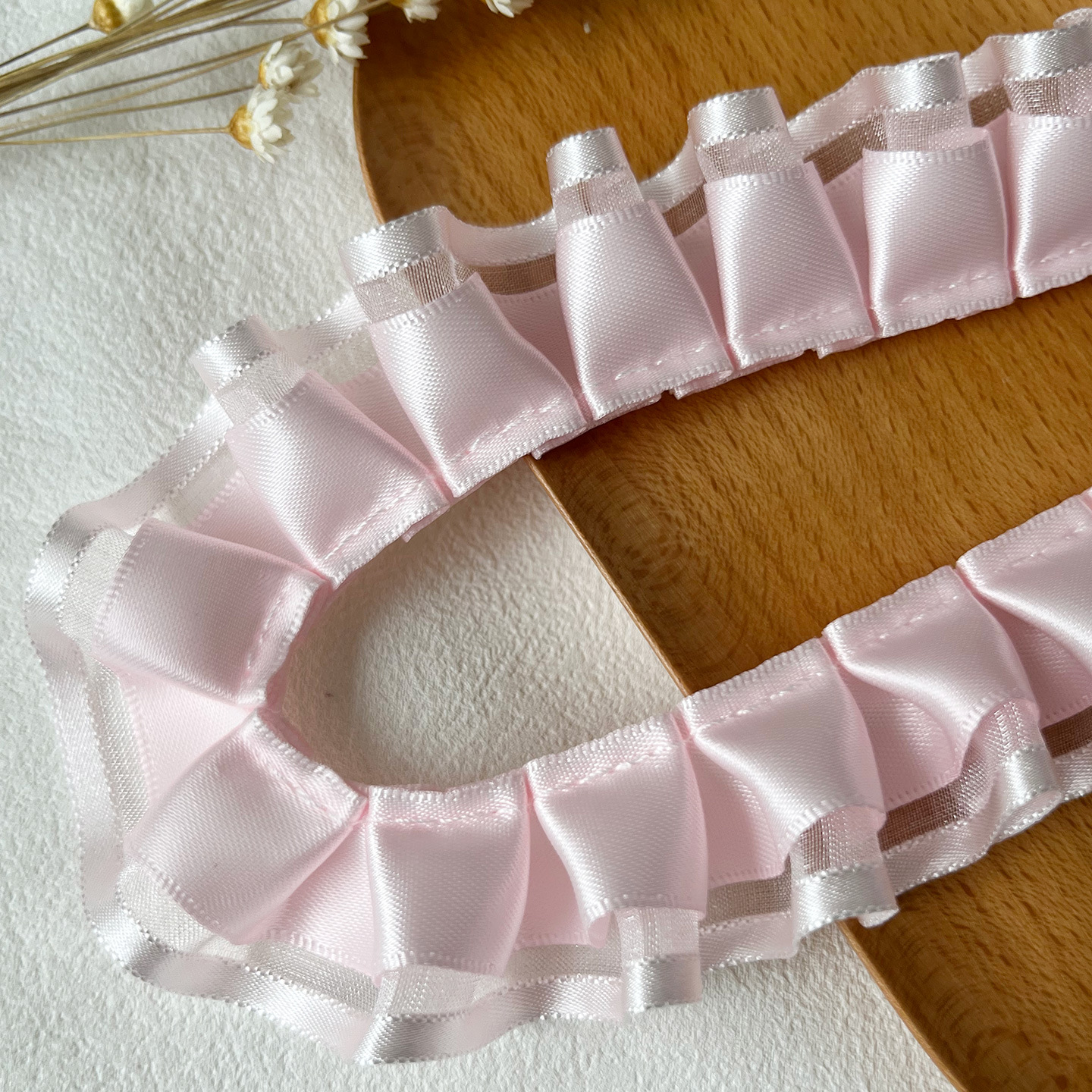 ピンクのレースのアクセサリー手作りDIY材料の子供服応援扇子痛包装アクセサリー谷子ロリータ