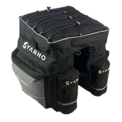 Mountain bike rear rack bag cycling bag bike saddlebag short trip backpack large capacity tote bag bike gear