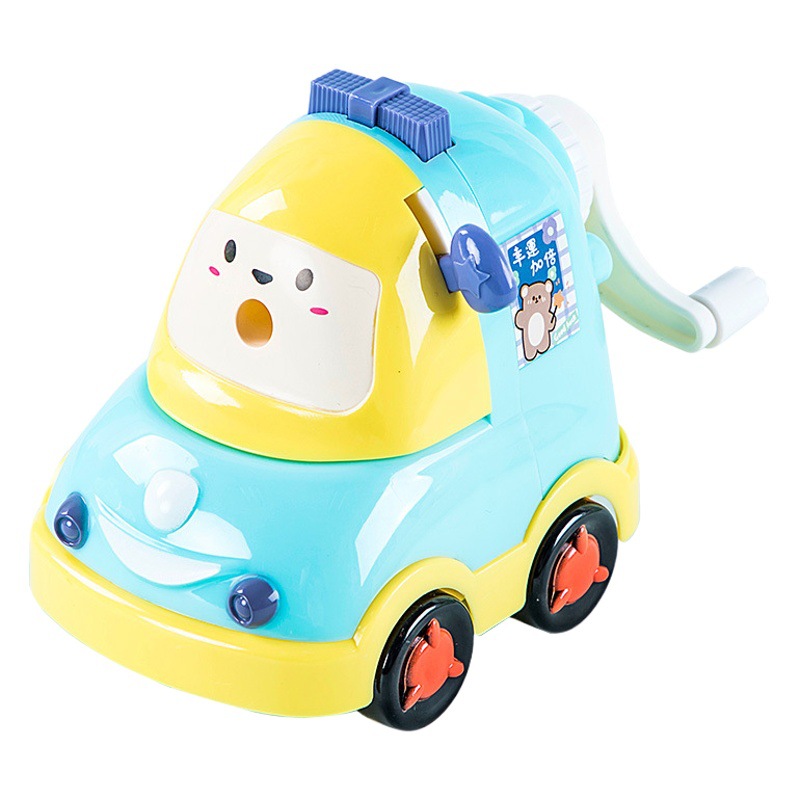 Sacapuntas infantil creativo con diseño de coche modelo YP5702 papelería regalo para niños