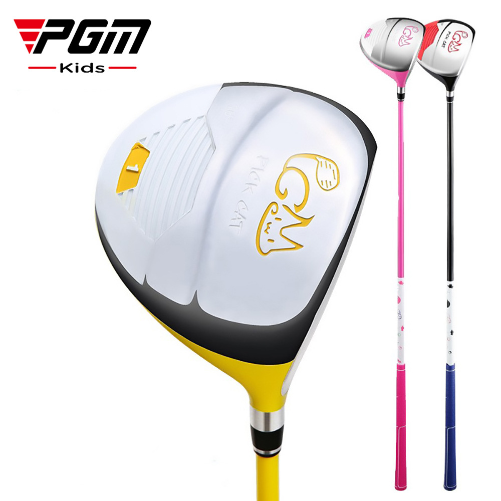 Gậy golf gỗ số 1 PGM cho trẻ em, đầu đúc nhôm nhẹ, thân carbon — Gỗ số 1 màu đen 3-5 tuổi, Gỗ số 1 Đen 6-8 tuổi, Gỗ số 1 Đen 9-12 tuổi, Gỗ số 5 màu đen 3-5 tuổi