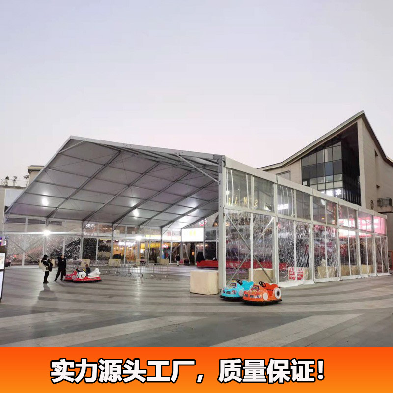 户外铝合金活动帐篷球场帐篷体育篷房厂家生产各种尺寸上门安装