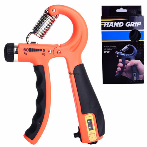 Adjustable counting handgrip for men to train hand strength, arm muscles, hand strength training, finger wrist strength, fitness handgrip box