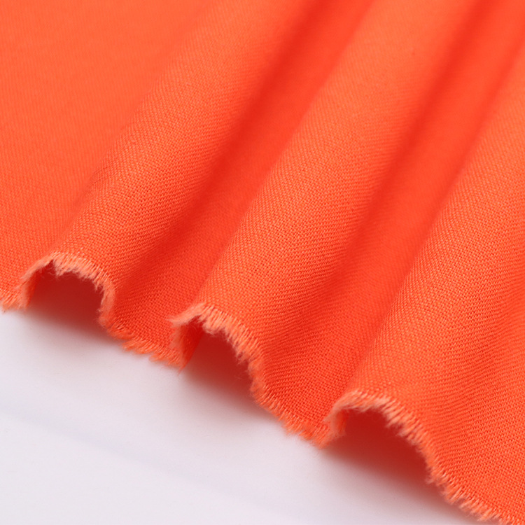 Tela de algodón y lino para vestidos, tejido liso de alta densidad 21*19, tela de algodón y lino teñida reactivamente para camisas, tela de algodón, lino y ramio.