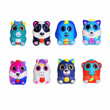 卡通PU发泡慢回弹玩具办公室解压玩偶发泡动物公仔捏捏乐减压神器