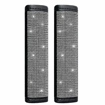 Seat belt shoulder pad Interior, Full Rhinestone Safety