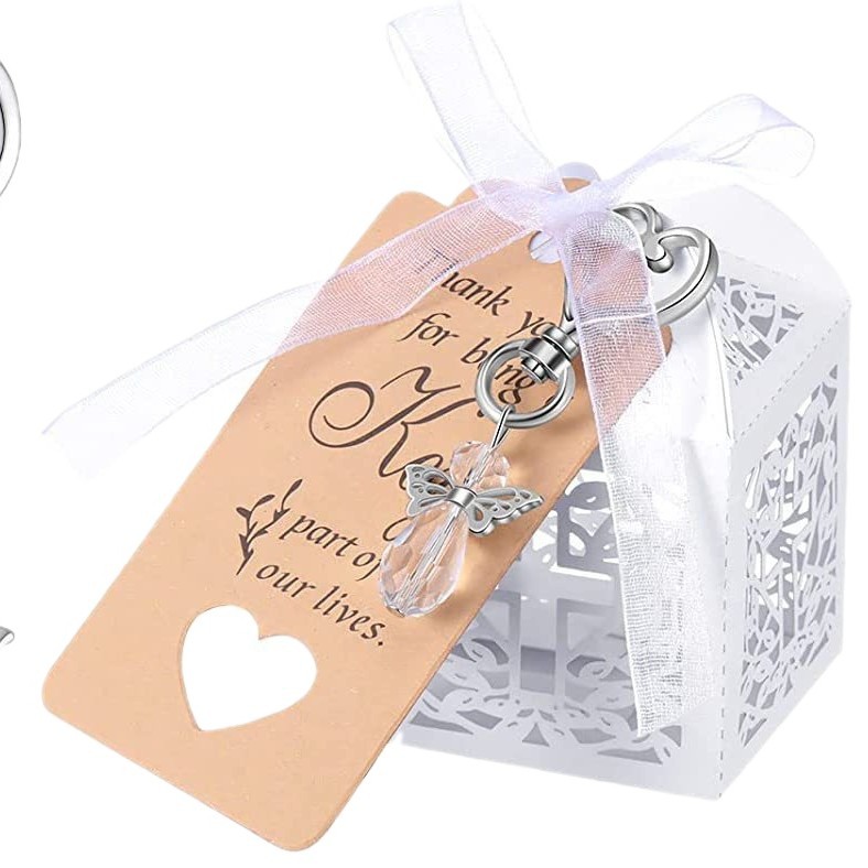 Creativo Ángel de la guarda alas llavero bebé bautismo Luna Llena Regalo boda celebración cumpleaños partido