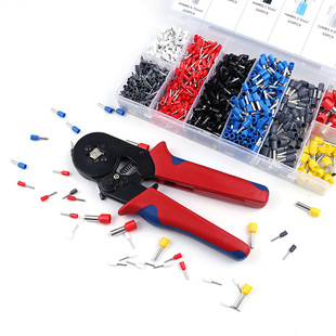 HSC8 6-4 European-style terminal tube-type needle-type terminal pliers crimping pliers 0.25-6 Cross-border hot sale 1200