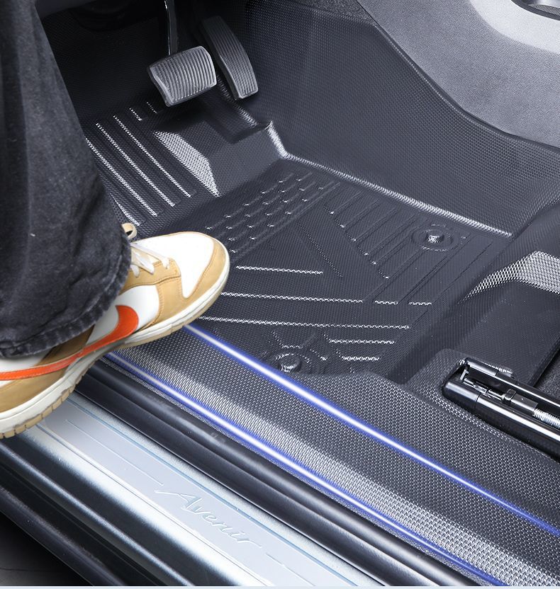 Suitable for Volkswagen Tuyue Foot Pad TPE Special Enclosure Bag Threshold 24 New and Sharp Wear-resistant Foot Pad Automotive Products