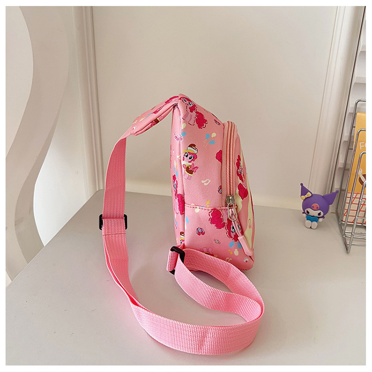 Wholesale of 2024 new children's bags, ins Korean cartoon chest bags, lightweight and fashionable travel crossbody backpacks for boys and girls undefined