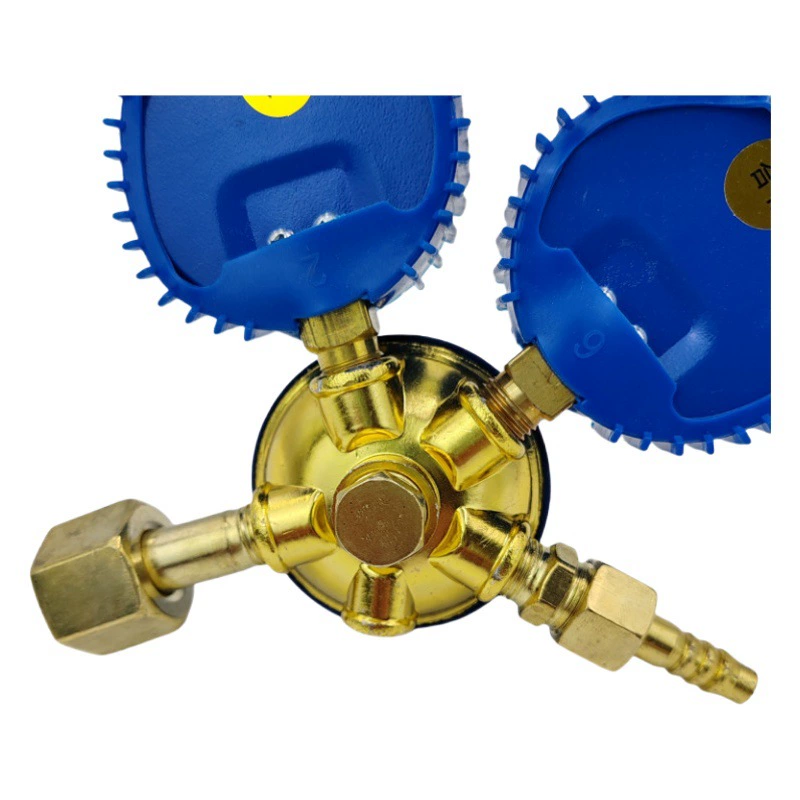 Производитель YQY-08 кислородный измеритель давления, противоскользящий и ударопрочный редукционный клапан для кислородного баллона, оптовая продажа, редуктор давления кислорода