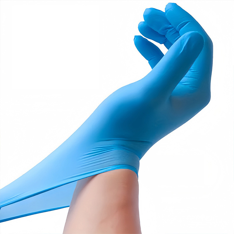 跨境爆款代发新品一次性丁腈手套防水食品级丁晴nitrile gloves|undefined