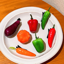 韩版ins仿真水果食物发夹女侧边夹学生聚会搞怪顶夹摆摊发饰头饰