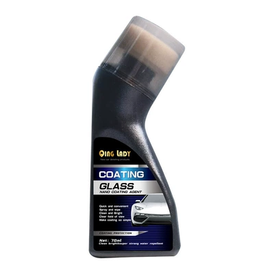 Car Clear Glass Anti-Fog Coating Agent Car Helmet Lens Front Windshield Rearview Mirror Anti-Fog Defogger (Automotive glass defogging agent) - anti-fog-wipe70ml