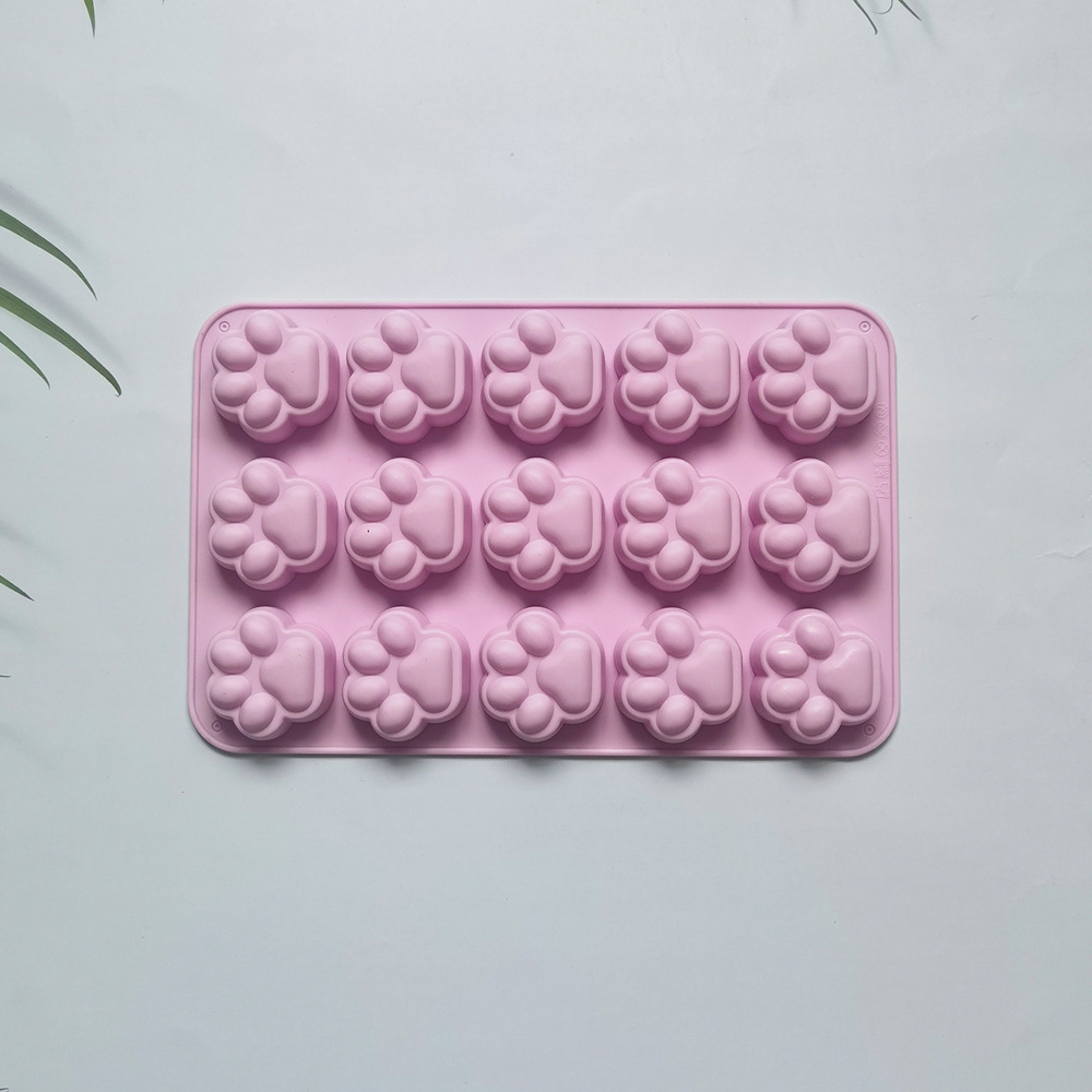 15 garras de gato 360 molde de silicona para pastel de chocolate molde de gelatina torta molde de pan herramientas de horneado