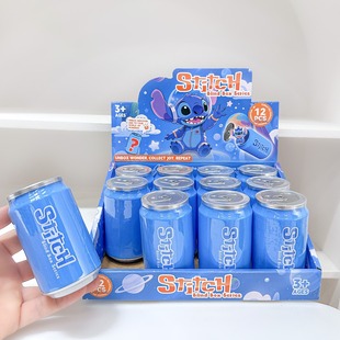 Stitch Cross-Border Can Cartoon Keychain Blind Box Style Coke Can Anime Ornament Trendy Toy Figure