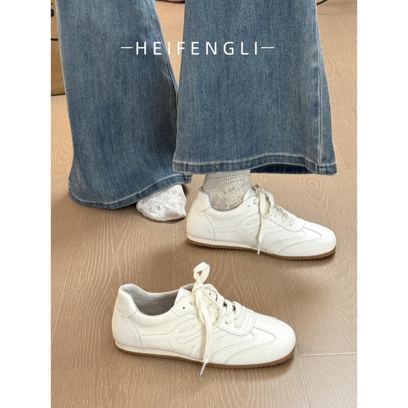 Retro White Sneakers for Women, 2026 New Summer Versatile Soft-Soled Casual Sports Shoes, Non-Slip Casual Sports Sneakers Retro White Sneakers for Women, 2026 New Summer Versatile Soft-Soled Casual Sports Shoes, Non-Slip Casual Sports Sneakers