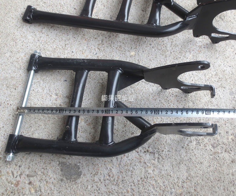 Quad bike accessories: Big Bull Big Dinosaur ATV rear swing arm, rear fork, rear axle bracket