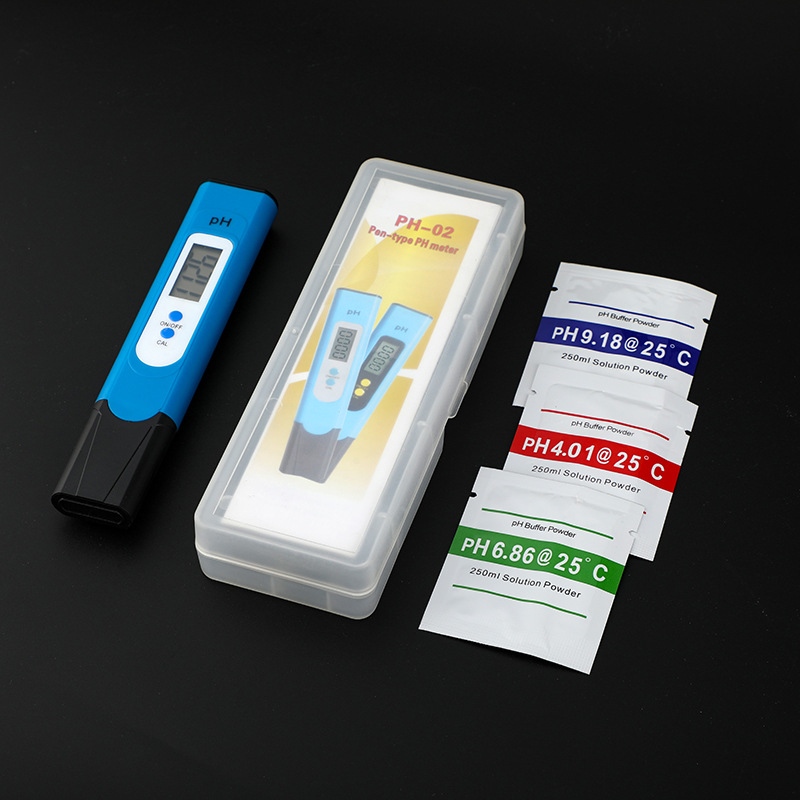 高精准度0.01ph值测试笔ph笔酸碱度水质监测便携三点自动校正ph仪